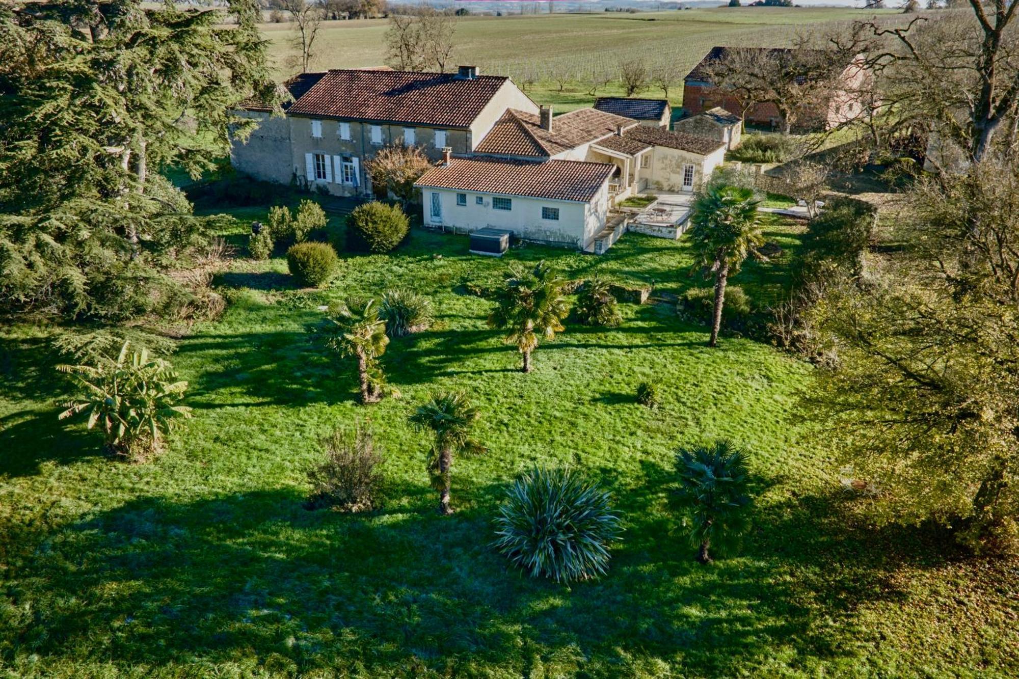 Chambres D'Hotes De Charme Avec Piscine - Le Clos Boissiere Valence-sur-Baise Exterior photo